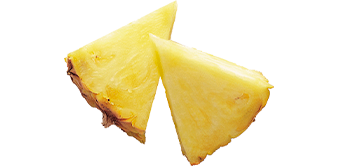 Ananas - bromelaina dizolvă cochiliile viermilor